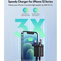 راف باور - شاحن جداري بمنفذين قوة 30 واط