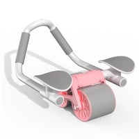 عجلة تمارين البطن مع ارتداد تلقائي ودعم للكوع مزود...