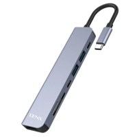 محول تايب سي متعدد المنافذ 7 في 1 من دينكس موديل D...