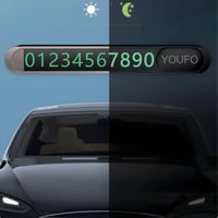 يوفو - لوحة رقم الموقف او الهاتف المضيئة الذكية لل...