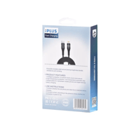 كيبل شحن ايفون PD قماش يدعم الشحن السريع IPLUS 240