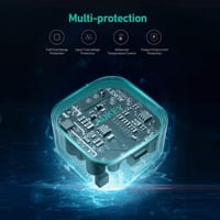 اوكي-شاحن جداري 20 واط مع كيبل بي دي للشحن السريع