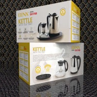 غلاية مع صينية الشاي