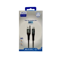 اي بلس - كيبل شحن سريع يو اس بي الي تايب سي – قدرة...