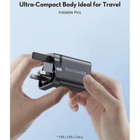 راف باور - شاحن جداري بمنفذين قوة 30 واط