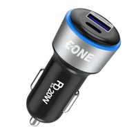 شاحن سيارة اي ون منفذين بقوة 38 واط