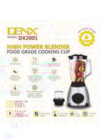 خلاط كهربائي عالي القدرة من DENX DX2001 – قوة 2800...