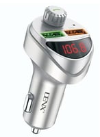 مشغل موسيقى بلوتوث للسيارة مع جهاز إرسال FM للسيار...