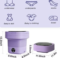 غساله محموله قابله للطي