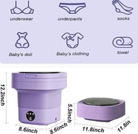 غساله محموله قابله للطي