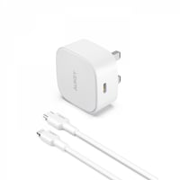 اوكي-شاحن جداري 20 واط مع كيبل بي دي للشحن السريع