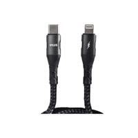 كيبل شحن ايفون PD قماش يدعم الشحن السريع IPLUS 240