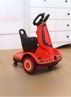 سكوتر كهربائي للأطفال، متعدد الألوان، مقعد مريح،