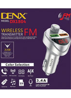 مشغل موسيقى بلوتوث للسيارة مع جهاز إرسال FM للسيار...