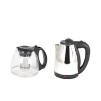 غلاية مع صينية الشاي