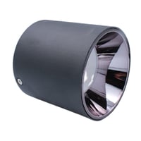 سلندر مانع للتوهج إضاءة بيضاء لون أسود - 20 واط