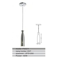 إضاءة معلقة سمكو انبوبي.