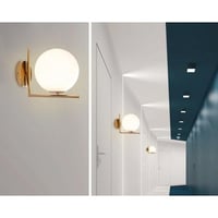 إضاءة جدارية كلاسيكية بحامل كرة