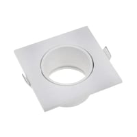 اطار سبوت لايت بلاستيك أبيض