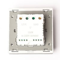 مفتاح ديمر مودرن رمادي غامق سمكو