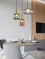 إضاءة معلقة نيو كلاسيك رمادي E27