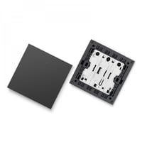 مفتاح إنارة ذكي مفرد لون رمادي غامق