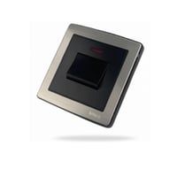 مفتاح مكيف بتصميم أنيق وتحمل عالي أسود وفضي - 45A