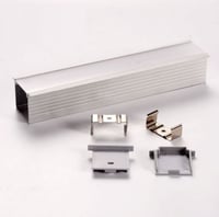 بروفايل مدفون المنيوم 20*30 2 متر