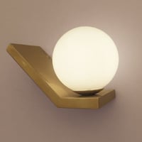 اضاءة جدارية برف منحني