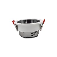 فريم سبوت لايت متحرك مانع للوهج لون أبيض