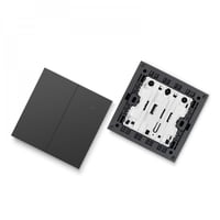 مفتاح إنارة ذكي ثنائي لون رمادي غامق