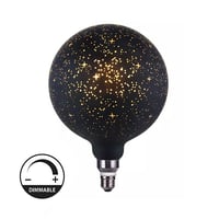 لمبة ديكوريه اسود نجمي ديمر G125 حجم كبير