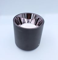 سلندر مانع للتوهج إضاءة بيضاء لون أسود - 20 واط