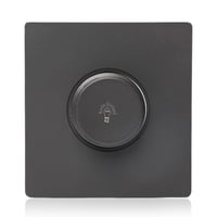 مفتاح ديمر مودرن رمادي غامق سمكو