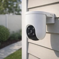 كاميرا مراقبة ذكية بشريحة ورؤية ليلية ملونة - 3 مي...