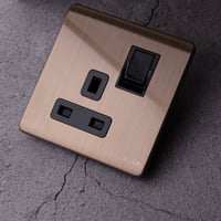 فيش سمكو ثلاثي 13أمبير ذهبي