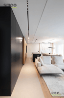 اضاءة مسار مغناطيسي مضادة للتوهج 24W