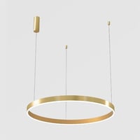 اضاءة مودرن ذهبي دائري 80 سم