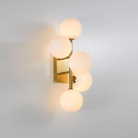 إضاءة جدارية بكرات زجاجية