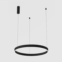 اضاءة مودرن أسود دائري 60 سم