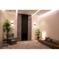 إنارة جدارية مكعب اتجاهين قابلة للتحكم بإضاءة صفرا...