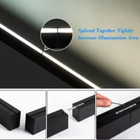 اضاءة خطية لينير أسود 60 سم