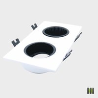 اطار سبوت لايت مربع مجوز أبيض