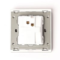 مفتاح إنارة مجوز بتصميم عصري وجودة عالية لون رمادي...