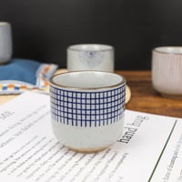 كوب قهوة سيراميك 200 مل أزرق