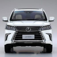 RARE Lexus LX570 White 1:18 Kyosho 08955Q LX 570