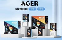 سحبة اجير اس كيو 20000 سحبة AGER SQ 20000 PUFFS