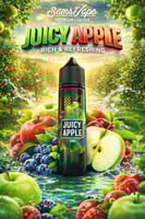 نكهة عصير التفاح من سامز فيب SAMS VAPE Juicy Apple...