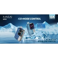 مزاج ايبكس 18000 سحبة MAZAJ Apex 18000 PUFFS 50mg
