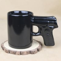 كوب المراجل والمطانيخ (المسدس اسود 350 مل)